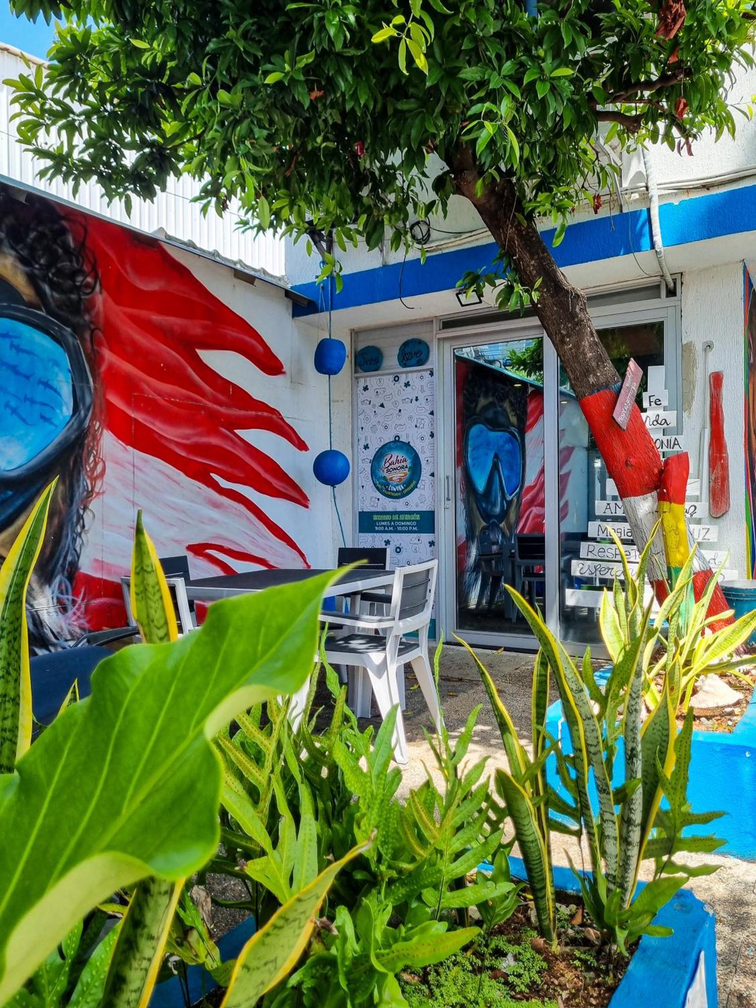 Posada Cultural Bahia Sonora San Andrés Esterno foto